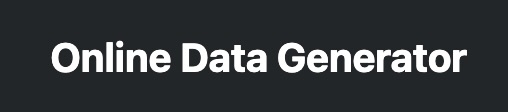 Online Data Generator Logo