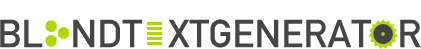 Blind Text Generator Logo